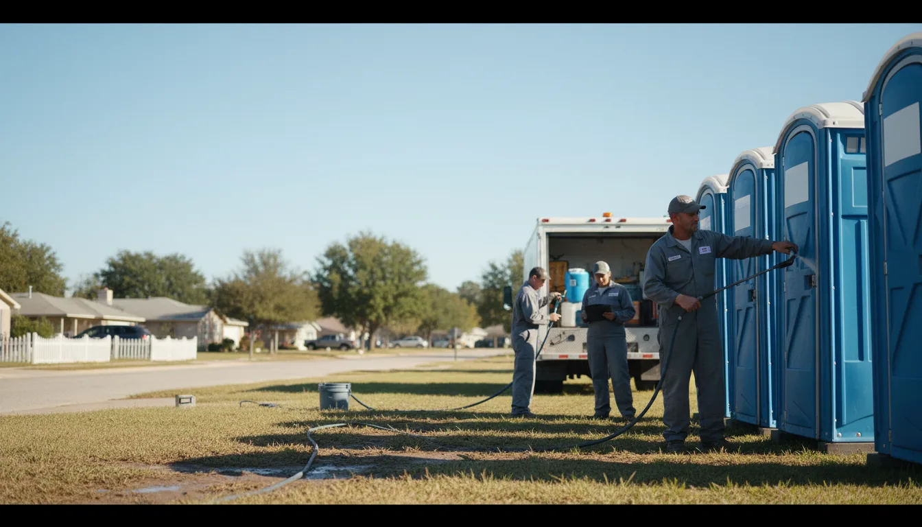 Long-Term Portable Toilet Rental in Erin, TN near me